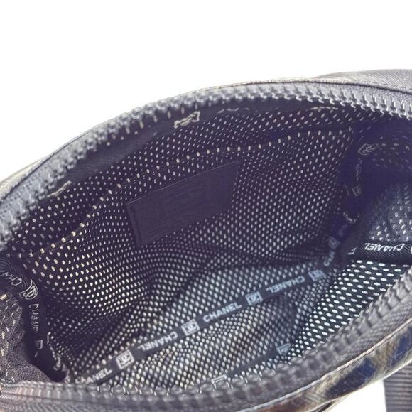 CHANEL Sports Line - Black Coated Canvas Shoulder Bag 428-081525 - Picture 8 of 9